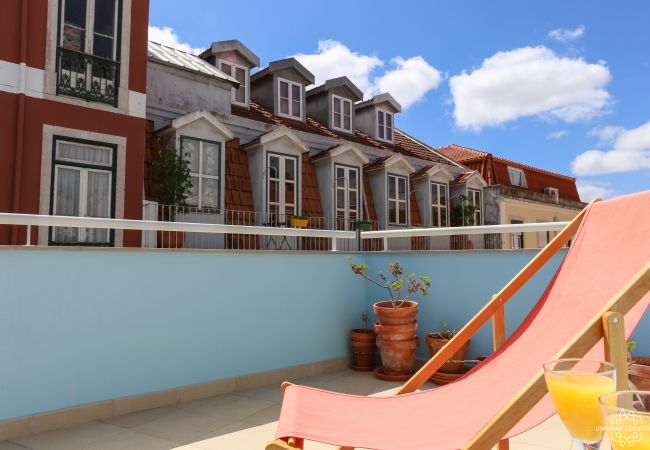  à Lisboa - Azulejos' Charming Apartment with Terrace 2 by Lisbonne Collection